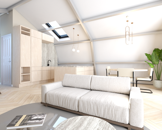 Floorplan - 'T Glop 5A, 1621 ES Hoorn